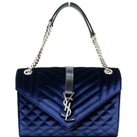 navy ysl bag|ysl saint laurent bag.